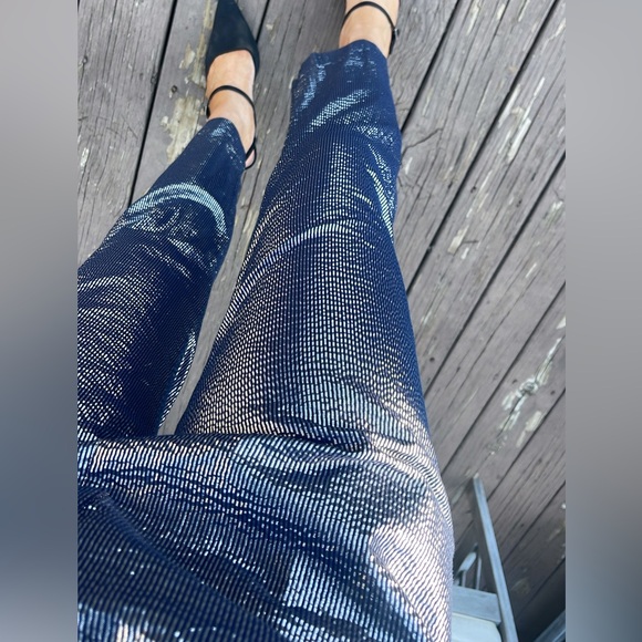 Xirena metallic jumpsuit - Picture 2 of 2